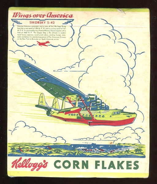 F273-36 Kellogg's Wings Over America Lot of (2) Cards