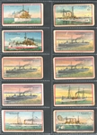 E3 American Caramel Battleships Lot of (10) Cards