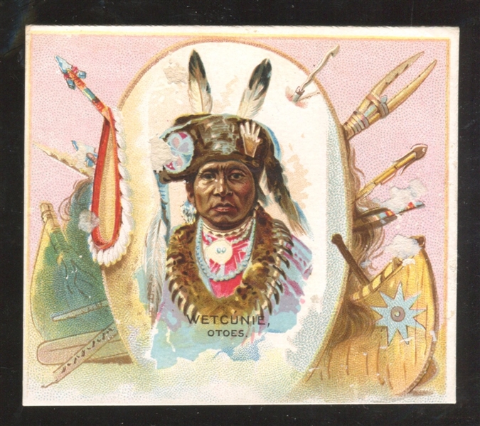 N36 Allen & Ginter American Indians (Large Format) Wetcunie