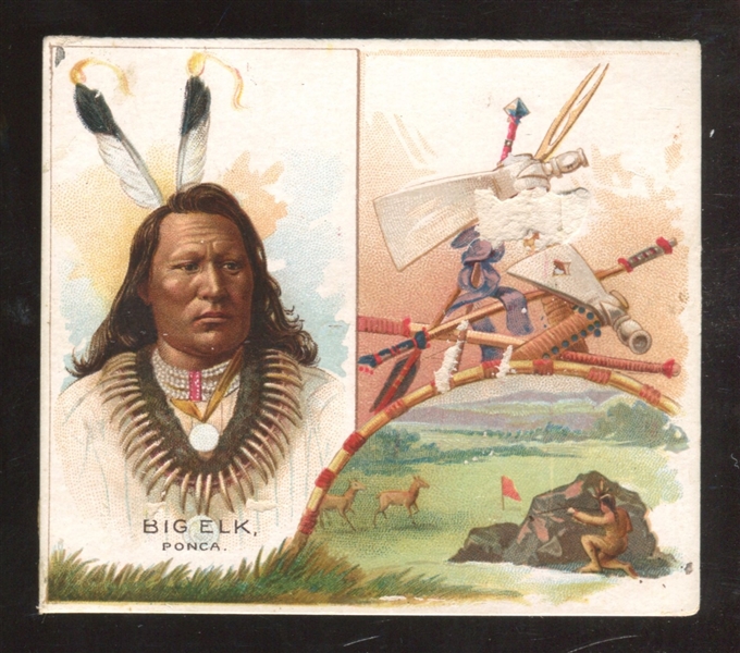 N36 Allen & Ginter American Indians (Large Format) Big Elk