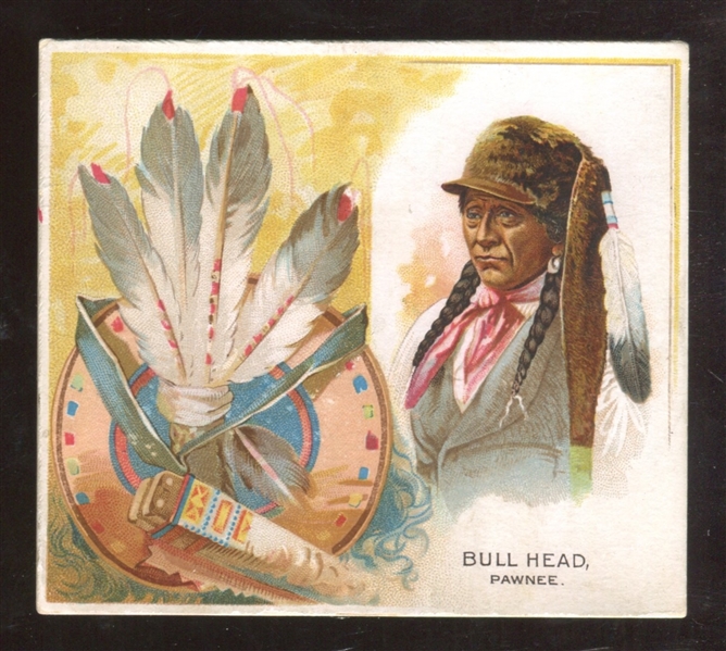 N36 Allen & Ginter American Indians (Large Format) Bull Head