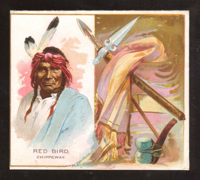 N36 Allen & Ginter American Indians (Large Format) Red Bird