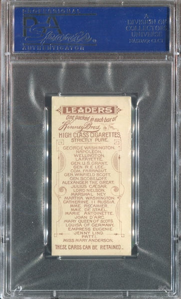 N222 Kinney Leaders Julius Caesar (Narrow Version) PSA5 EX