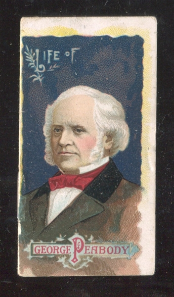 N79 Duke Tobacco History of Poor Boys - George Peabody