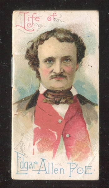 N79 Duke Tobacco History of Poor Boys - Edgar Allen Poe