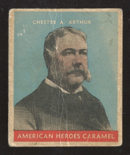 R114 U.S. Caramel Presidents - Chester Arthur