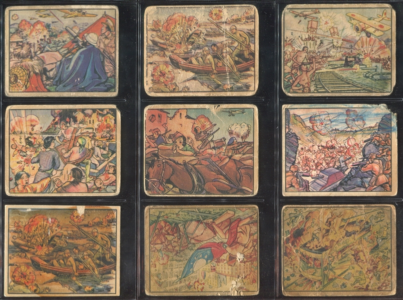 R69 Gum Inc Horrors of War Lot of (23) Cards