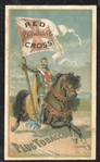 1880s Pair of Tobacco Trade Cards from Drummond/Red Cross