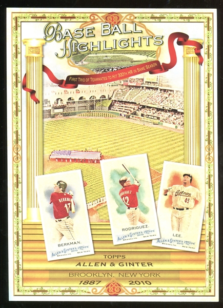 2020 Topps Allen & Ginter Box Toppers Lot of (4) With Mount Rushmore Key Card