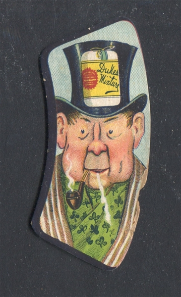 N-UNC Duke's Mixture Leprechaun Die Cut Trade Card