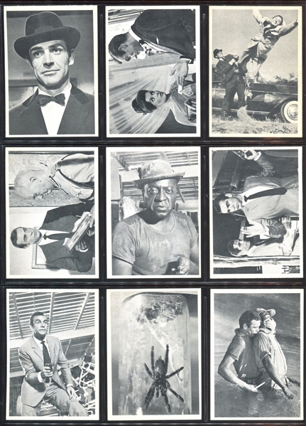 1965 Philadelphia James Bond Movies Complete Set of (66) Cards