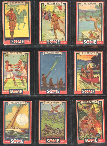 R26 Goudey Boy Scouts Complete Set of (48) Cards