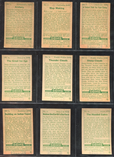 R26 Goudey Boy Scouts Complete Set of (48) Cards