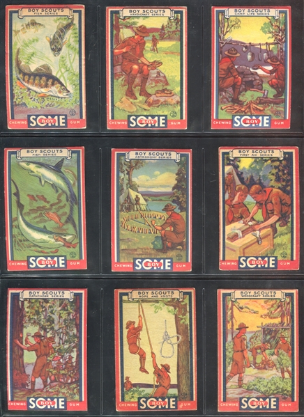 R26 Goudey Boy Scouts Complete Set of (48) Cards