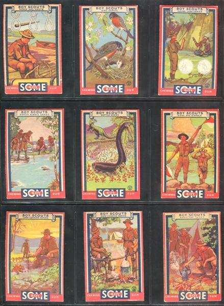 R26 Goudey Boy Scouts Complete Set of (48) Cards