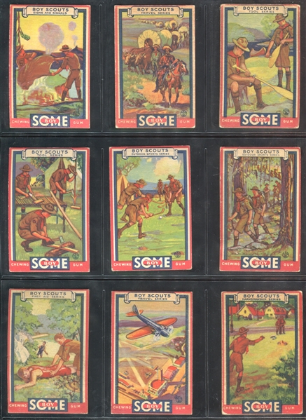 R26 Goudey Boy Scouts Complete Set of (48) Cards