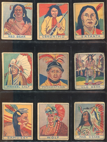 R129 Series of 48 American History Near Set of (46/48) Cards