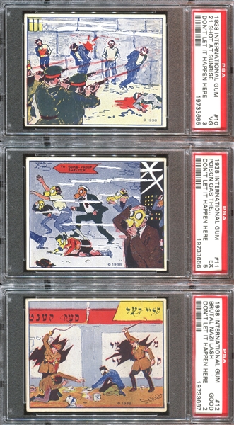 R44 International Gum Don't Let it Happen Over Here Complete PSA-Graded Set