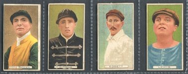 1906 Cohen Weenen Owners, Jockeys, Fballers & Cricketers Lot of (4) Cards