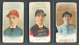 1898 Kinnear (UK) Jockeys Lot of (3) 