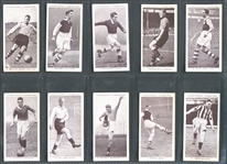 1938 Churchman (UK) Association Footballers (Series 1) Near Set of (39/50) Cards