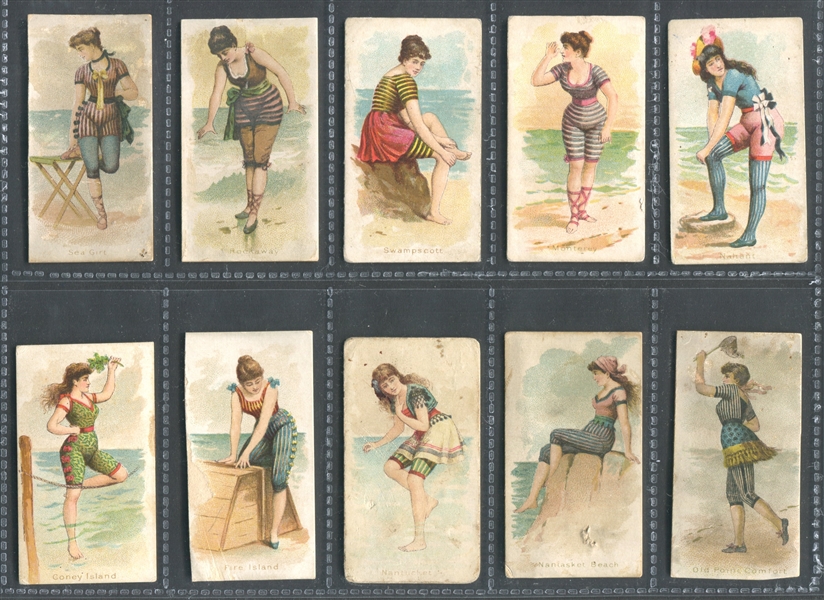 N187 W.S. Kimball Fancy Bathers Lot of (20) Cards