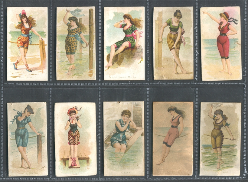 N187 W.S. Kimball Fancy Bathers Lot of (20) Cards