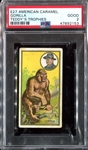 E27 American Caramel Teddys Trophies Gorilla PSA2 Good