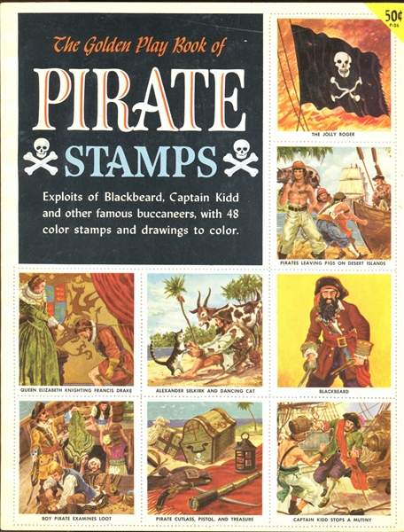 Mixed Lot of (8) Golden Book of Stamps