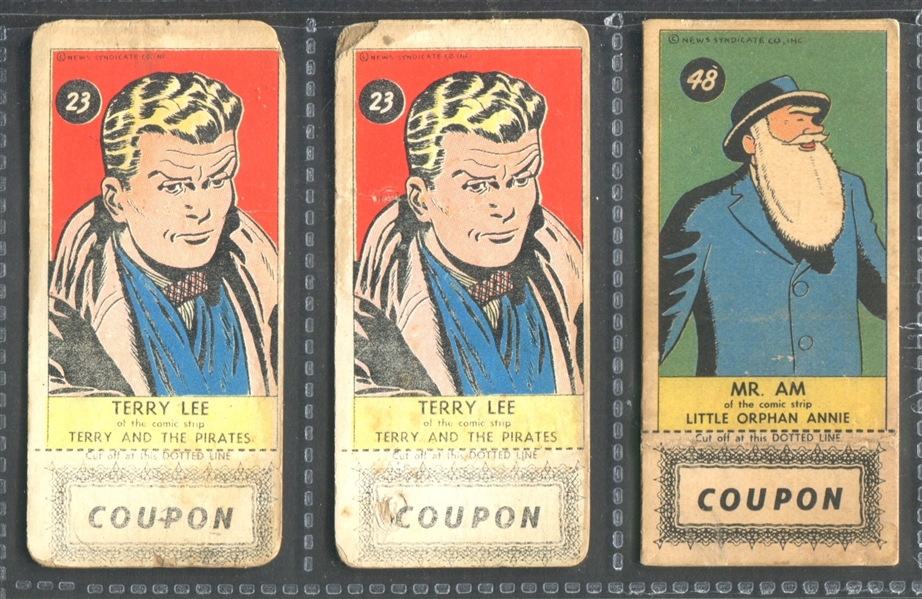 R757-2 James Welch Comic Character Cards Lot of (11) Cards