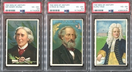 T68 Royal Bengals Men of History Lot of (29) PSA-Graded Cards