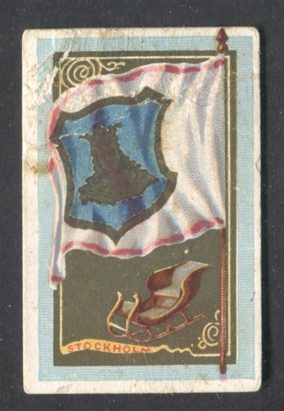 N254 Lorillard National Flags Stockholm Type Card