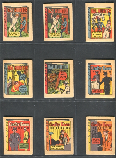 R25 Goudey Thrilling Stories Lot of (18) Booklets