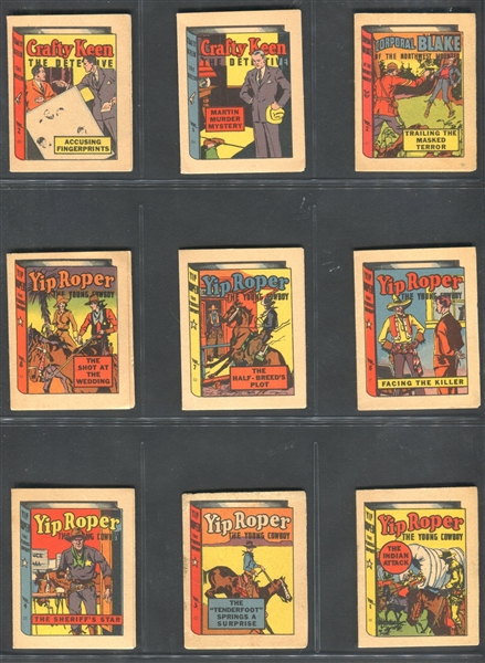 R25 Goudey Thrilling Stories Lot of (18) Booklets