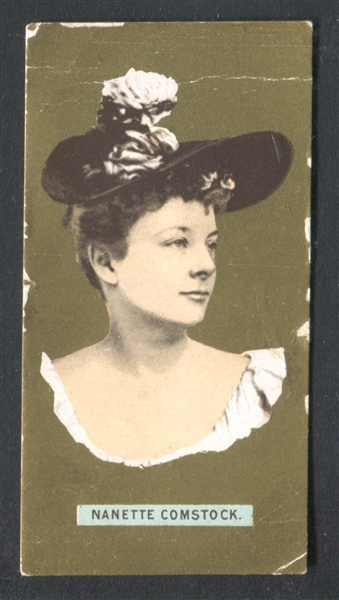 N253 Lorillard Actresses Type Card Nanette Comstock