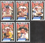 1993 Pepsi (USA) Victory Lane Complete Set of (5) Cards