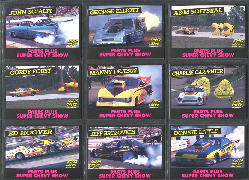 1992 Autostar (USA) 1991 Super Chevy Complete Set of (66) Cards