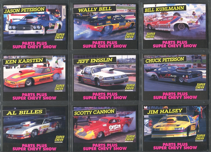 1992 Autostar (USA) 1991 Super Chevy Complete Set of (66) Cards