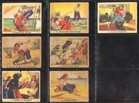 R109 Gum Inc Pirates Picture Near Complete Set of (65/72) Cards