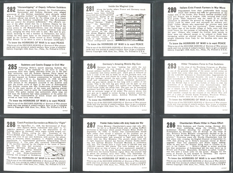 R69 Horrors of War REPRINT SET of (288) Cards