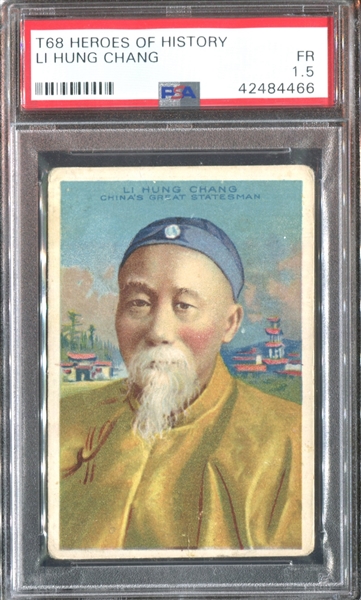 T68 Natural Leaf Heroes of History Li Hung Chang PSA-Graded