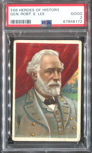 T68 Royal Bengals Heroes of History Gen. Robert E. Lee PSA2 Good