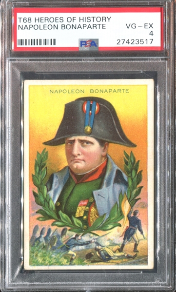 T68 Royal Bengals Heroes of History Napoleon Bonaparte PSA4 VG-EX