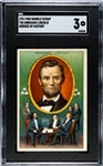 T68 Pan Handle Scrap Heroes of History Abraham Lincoln SGC3 VG