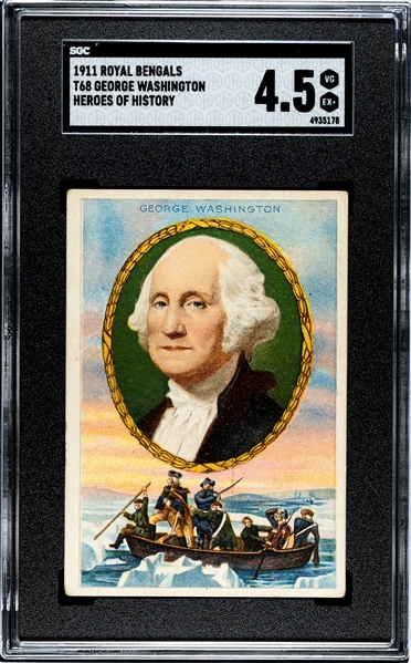 T68 Royal Bengals Heroes of History George Washington SGC4.5 VGEX+