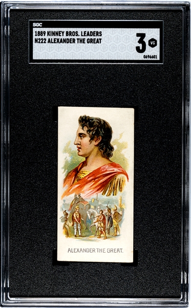 N222 Kinney Leaders Alexander the Great SGC3 VG