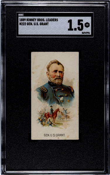 N222 Kinney Leaders Gen. U.S. Grant (Wide Version) SGC1.5