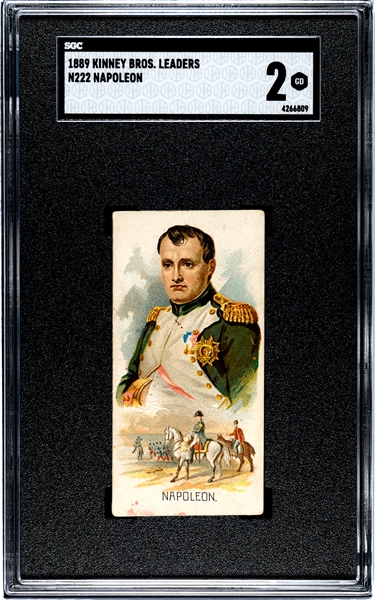 N222 Kinney Leaders Napoleon (Narrow Version) SGC2 Good