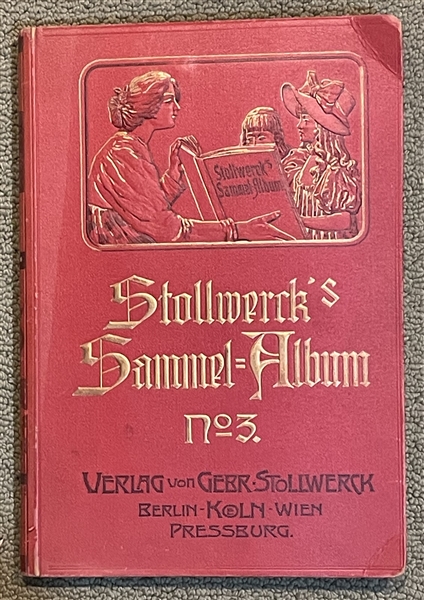 1899 Stollwerck Album 3 Complete with (360) Cards with DaVinci, Michaelangelo and Many More