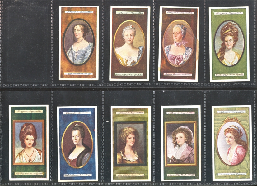 1923 Players Miniatures Complete Set of (25) with Mona Lisa SGC3.5 VG+